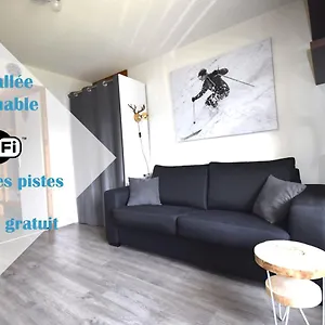 Au Pied Des Pistes B31, Chaleureux 4 Pers, Vue Sur La Vallée Imprenable Avec Wifi, Draps Non Compris Appartement Saint-Jean-dʼAulps